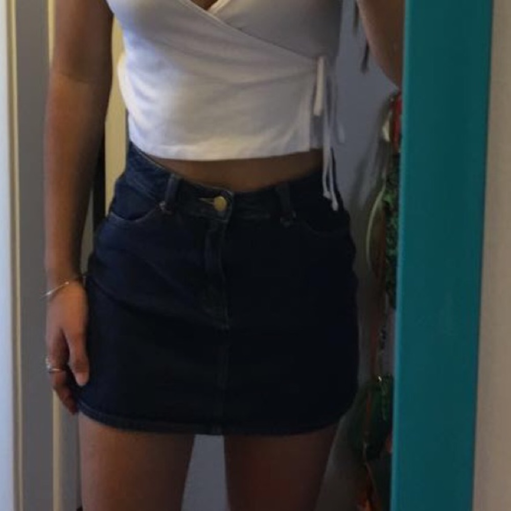 Jean skirt
